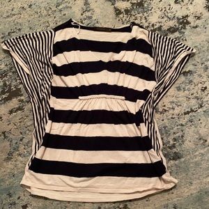 Top with wing sleeves